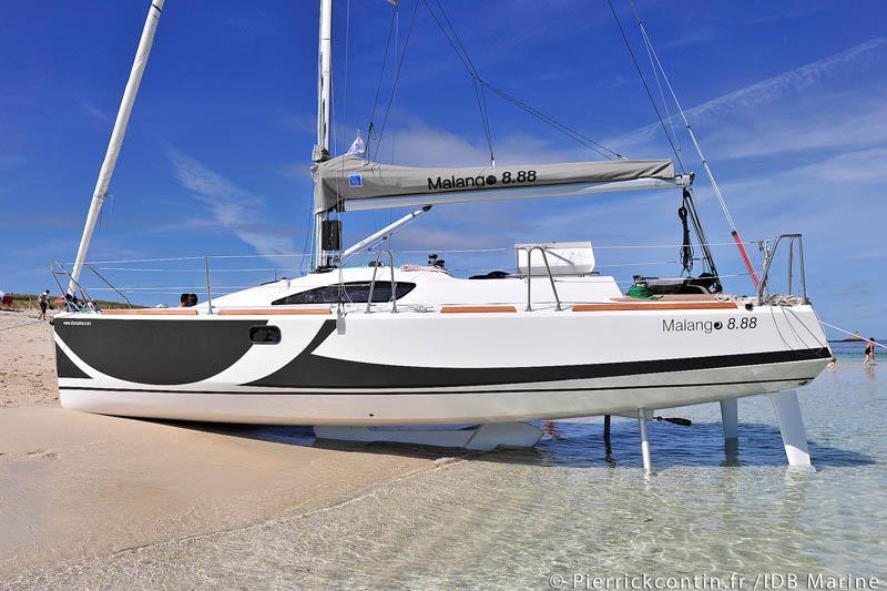voilier Malango 888 du chantier naval idbmarine à Trégunc en Finistère