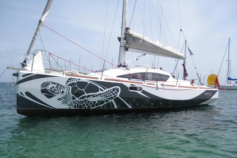 voilier Malango 999 du chantier naval idbmarine à Trégunc en Finistère