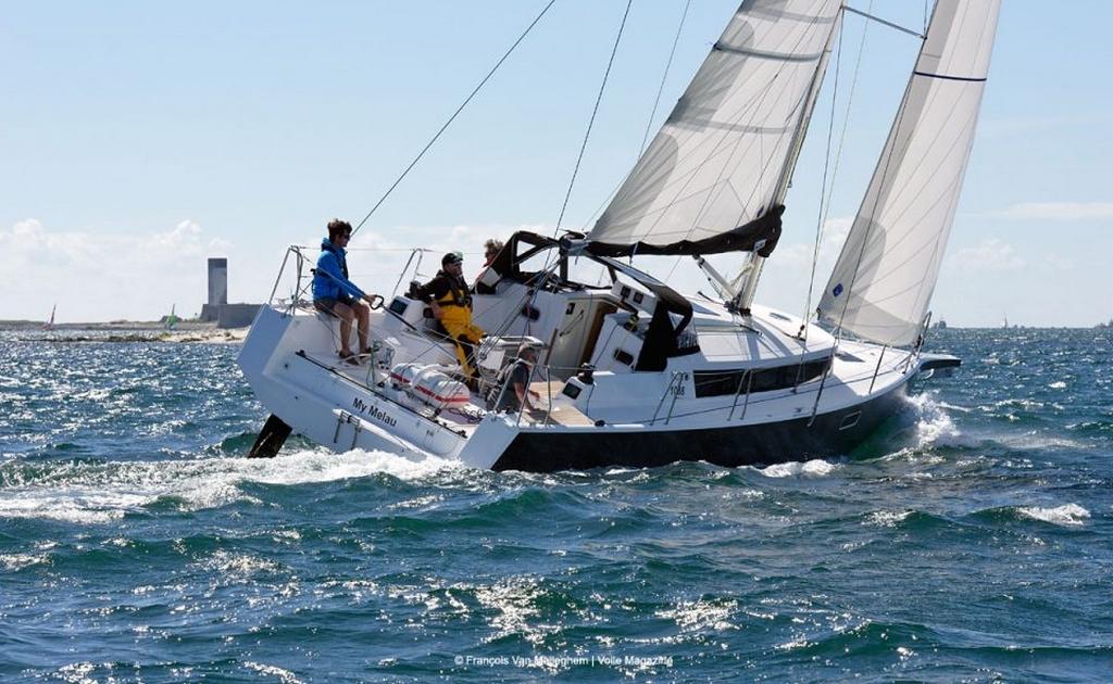 voilier Virgin Mojito 888 du chantier naval idbmarine à Trégunc en Finistère
