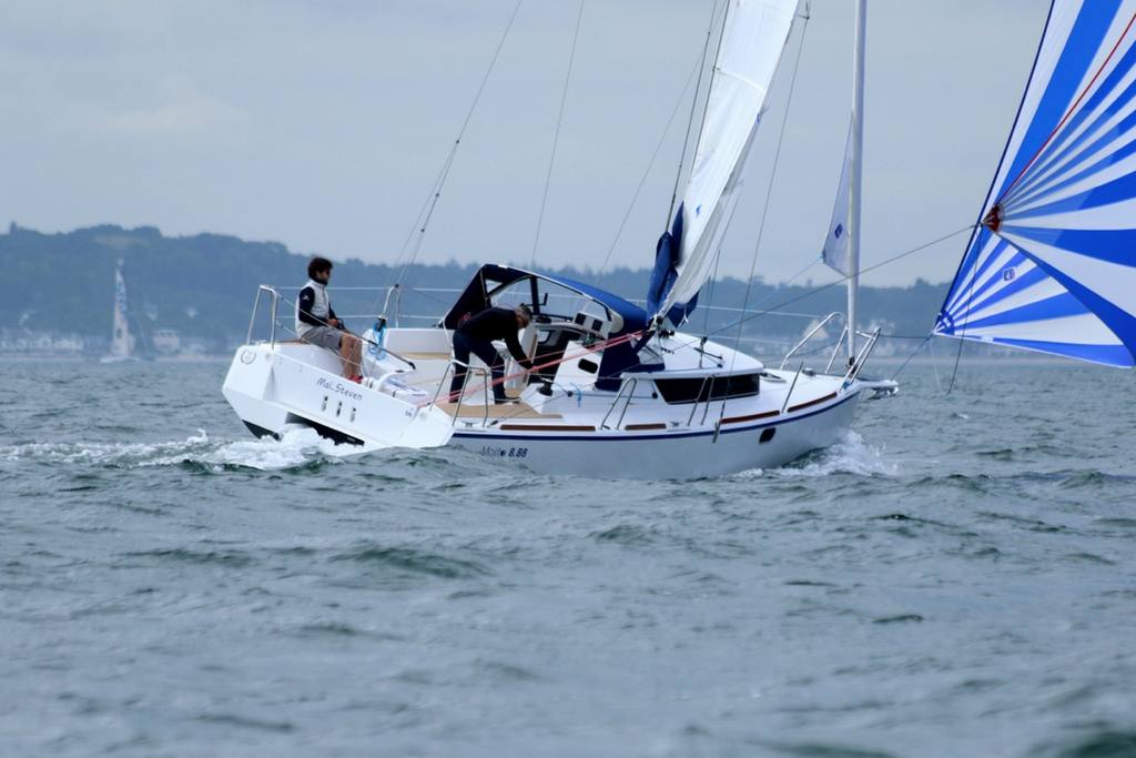 voilier Virgin Mojito 888 du chantier naval idbmarine à Concarneau en Finistère